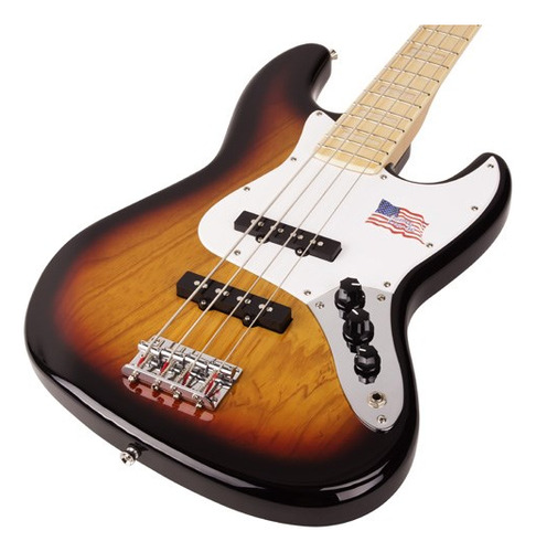 Bajo Electrico Sx Sjb75 Ash Series Jazz Bass Cuota