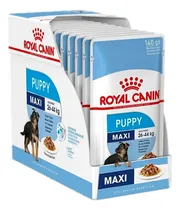 Comprar Royal Canin Pouch Maxi Puppy Pack X 10 Unidades De 140grs