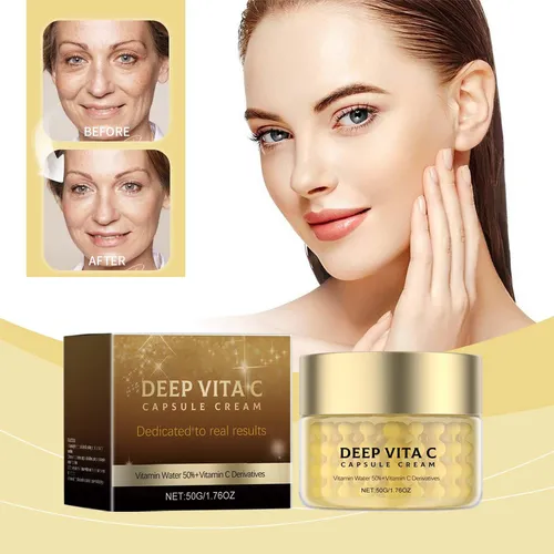 Crema Hidratante Antiarrugas Con Vitamina C U Vitamina C A 0