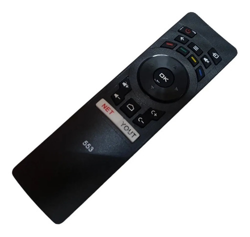 Control Remoto Para Noblex Philco Sansei Smart Tv Netflix