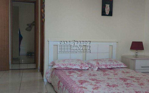 Imagem 8 de 9 de Excelente Apartamento Mobiliado Em Praia Grande, Vila Tupi. - V5638