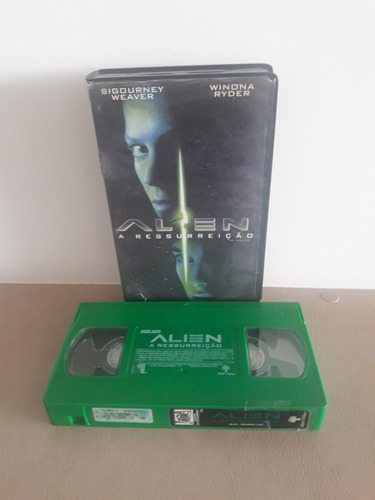 Fita Vhs Alien A Ressureição - Dublado - Raro (Usado)