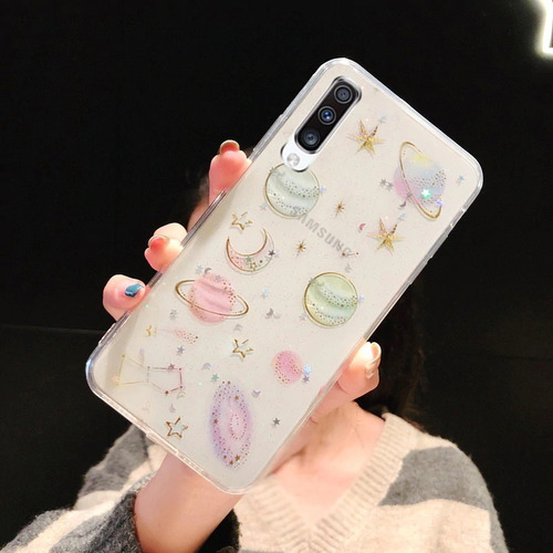 Case Galaxia Xiaomi Universo Estrella Mujer Hombre Protector