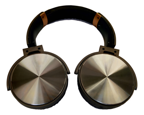 Diadema Bluetooth Potencia Ultra Bajos Hd Manos Libres Fm Plateado
