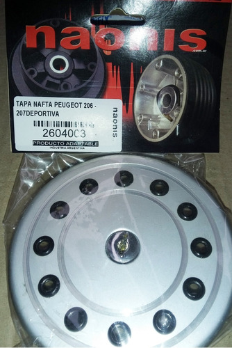 Tapa De Nafta Deportiva Ford Falcon Hata 82 Cromada * Naonis