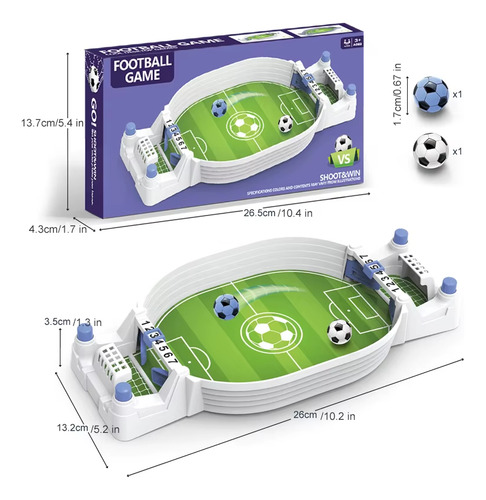 Mini Juego De Fútbol De Mesa