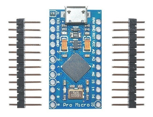 Tarjeta Pro Micro Leonardo Atmega32u4 5v Compatible