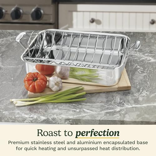 Cuisinart Chef's Classic Asador Rectangular De Acero Inoxida
