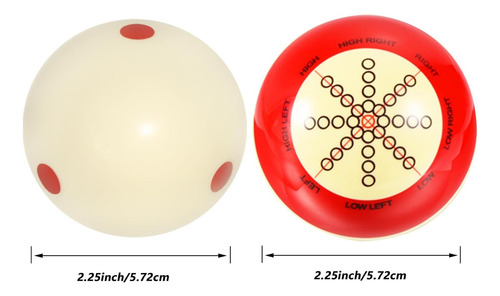 Practica Bola De Billar Accesorio Entrenamiento Tiro De Taco