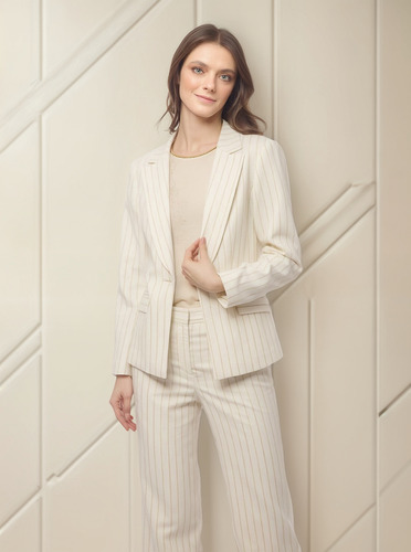 Saco Foley's Hueso Rayas Yanara Mujer 125428
