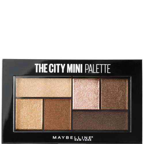 Paleta De Sombras The City Mini Rooftop Bronzes Maybelline