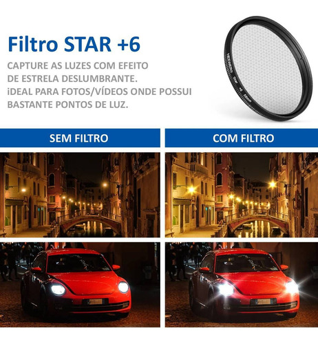Neewer Clip On 67mm Kit Filtro Lentes Celular Clip Lente Zapata Fría Pomo Bloqueo Cpl Nd32 6 Puntos Estrella 4 Filtros Color Graduado Compatible con Iphone 15 Pro Max 14 13 Samsung S22 S23