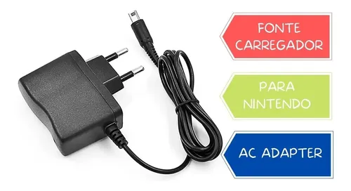Fonte Carregador Bivolt Jsx Para Nintendo 3ds Dsi Xl New 3