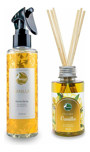 Aromatizador Vanilla 200ml + Home Spray - Pantanal Aromas