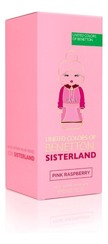 Benetton Sisterland Pink Raspberry Edt 80ml Mujer - Avinari