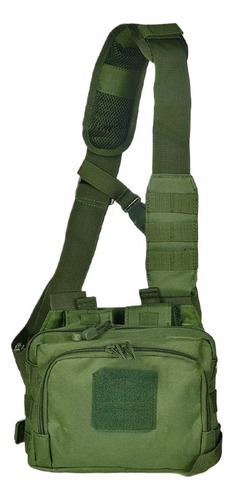 Mochila Militar Pechera Mariconera Cruzada 1 Tirante Bolso.