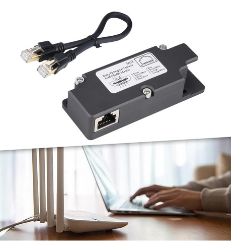 Cable Ethernet A Adaptador 10/100/1000 Mb/s Caja De Metal