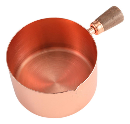 Mini Cacerola De Acero Inoxidable Con Fondo Plano Y 250 Ml
