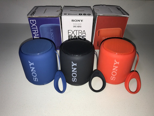 Parlante Sony Srs Xb10 Disponible En Rojo-anaranjado