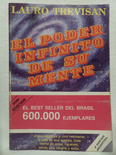 El Poder Infinito De Su Mente, Lauro Trevisan,1991, Cristal