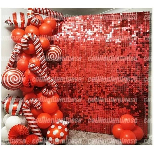 Imagen 4 de 6 de Shimmer Wall Panel Magico Decorar Cumpleanos Cotillon