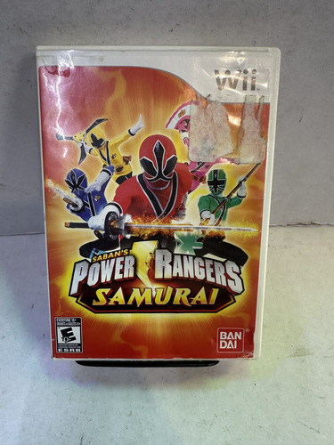 Power Rangers Samurai | Nintendo Wii Original (Usado)