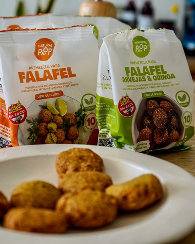 Premezcla Falafel Arvejas Y Quinoa Vegano 40 Porción Natural