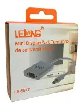 Imagem 3 de 6 de Mini Displayport Turn Linha De Conversão Vga Lelong Le-5577