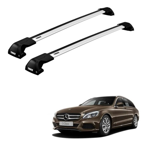 Rack Bagageiro Thule Evoedge Mercedes Benz C Class Wagon 15+