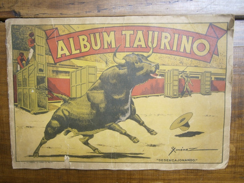 Album Taurino Ximenez Mexico 1940s De 300 Estampas Falta Una