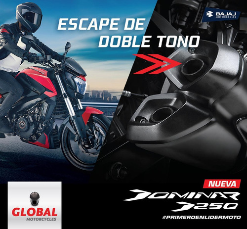 Bajaj Dominar 250 Exclusiva De Globalmotorcycles