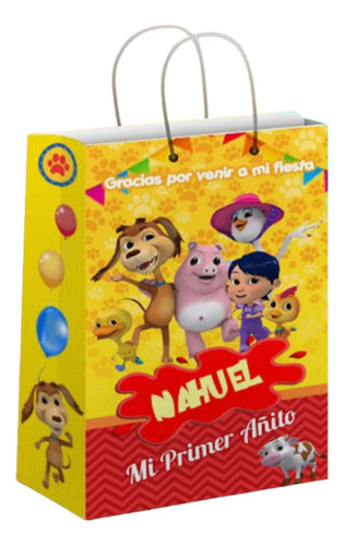10 Bolsitas Para Golosinas Del Perro Chocolo