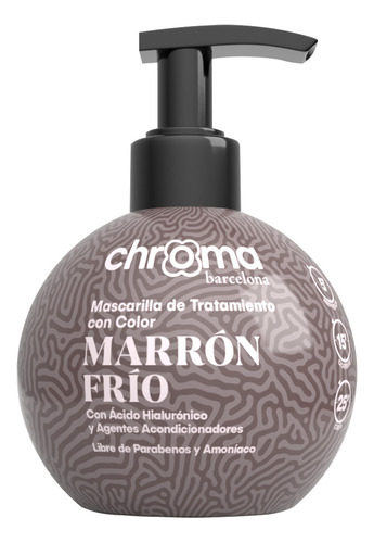 Chroma Barcelona Matizador Semi Permamente 250ml Tono Marron