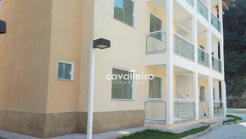 Apartamento Com 2 Dormitórios À Venda, 68 M² - Barroco (itaipuaçu) - Maricá/rj - Ap0119