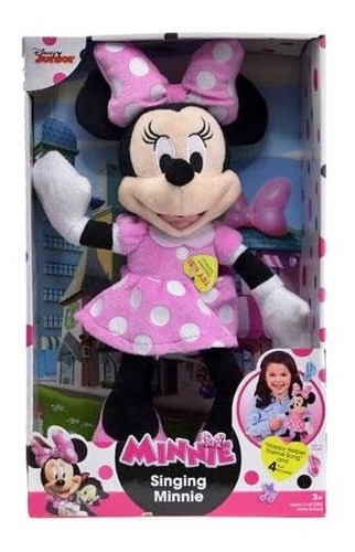 Disney Minnie Happy Helpers - Juguete De Peluche De 12 PuLG. Color Rosa