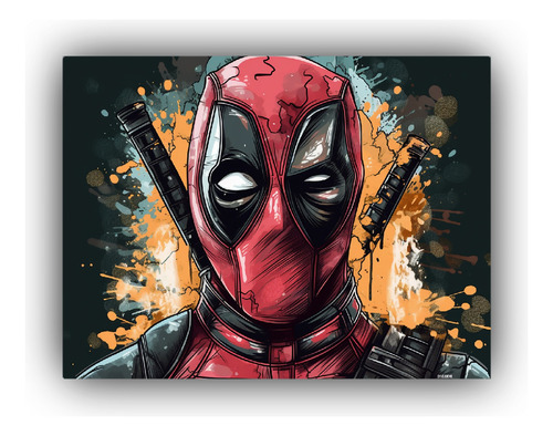 Arte De Pared Espectaculares Dead Pool Posters 60x40cm