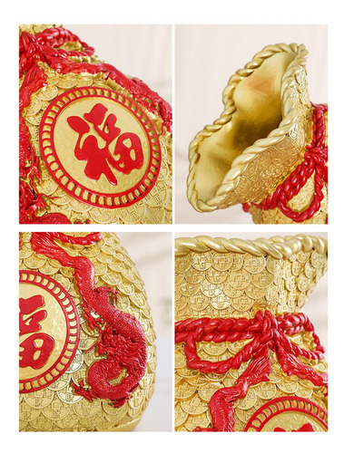 Bolso Del Festival De Primavera, Estatua De Adorno De Oro