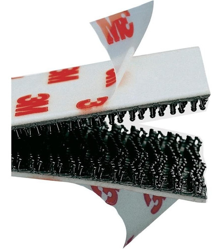 Imagen 2 de 8 de Velcro Pedales Dual Lock 3m (tecnología Powergrip) 2 Metros