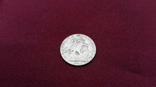 Portugal Moneda Plata .650- 2 Y ½ Escudos - 1944 -