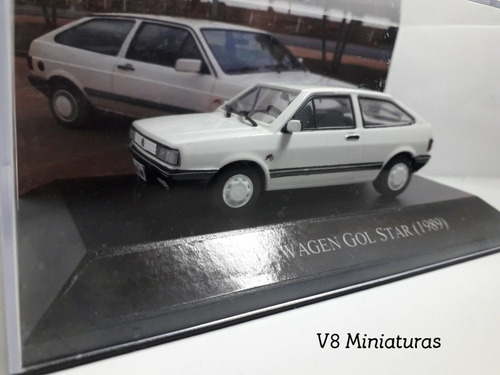 Miniatura Volkswagen Gol Star 1.8 1989 Customizada 