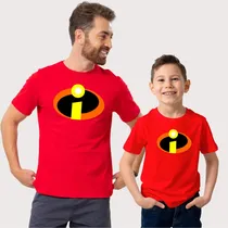 Comprar Kit Cu002F2 Camisetas Pais E Filhos Data Amor Família Incríveis 