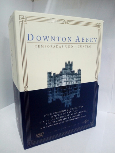 Dowton Abbey Temporadas 1, 2, 3 Y 4 Boxset Serie Dvd