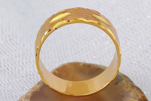Imagen 4 de 10 de Anillos Compromiso Oro 18k Dama Calidad Caballero Noche Lujo