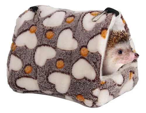 Cama Casa Cuyo Raton Conejo Erizo Hámster Hurón 22 X 21 Cm -