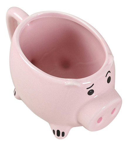Taza De Café De Cerámica Con Forma De Cerdito, Boca Ancha, B