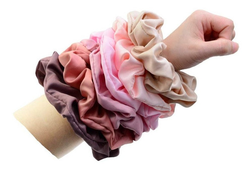 Chloven 6 Colores De Gran Tamaño Jumbo Scrunchies Con Temáti