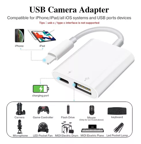 Adaptador OTG Lightning a USB – Aeromall – Tu Centro comercial en linea