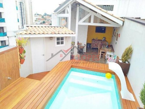 Imagem 10 de 13 de Linda Cobertura Para Venda No Bairro Do Anália Franco, 3 Suíte, 1 Vagas, 140 M - 2009