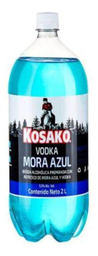 Paquete De 3 Fusión Kosako Vodka/mora Azul 2 L