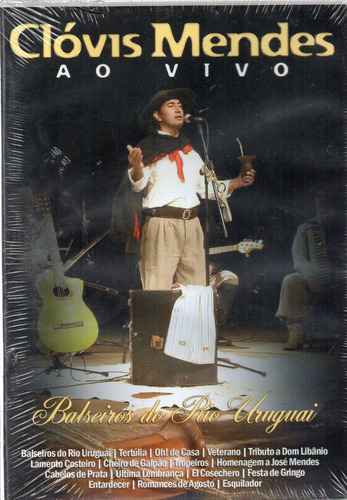 Dvd Clóvis Mendes Ao Vivo Lacrado